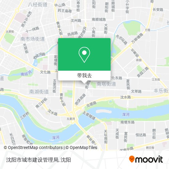 沈阳市城市建设管理局地图