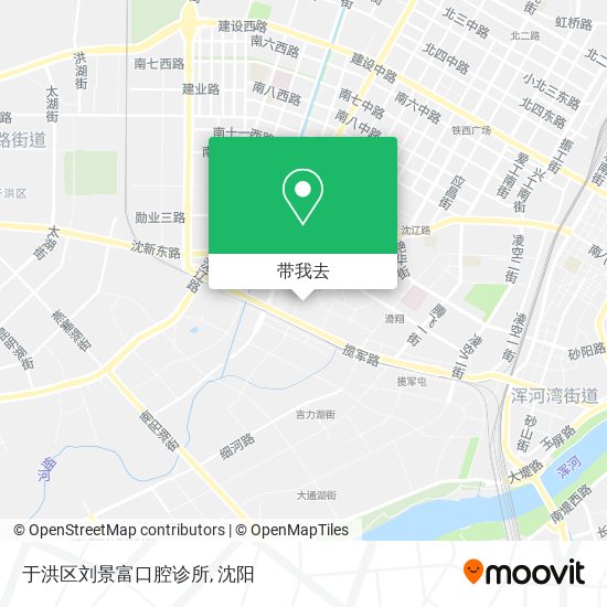 于洪区刘景富口腔诊所地图