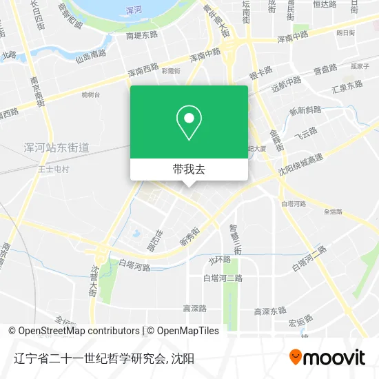 辽宁省二十一世纪哲学研究会地图