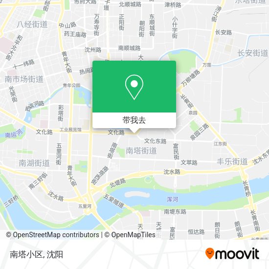 南塔小区地图