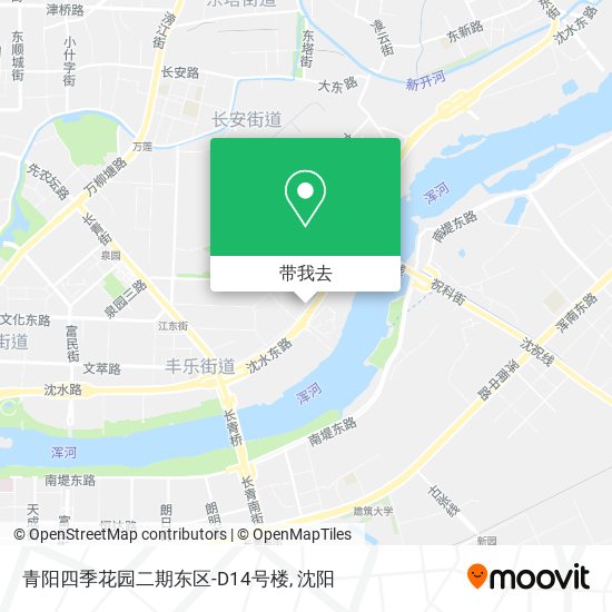 青阳四季花园二期东区-D14号楼地图