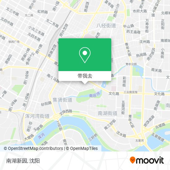 南湖新园地图