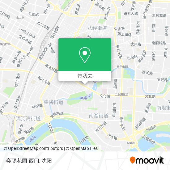 奕聪花园-西门地图