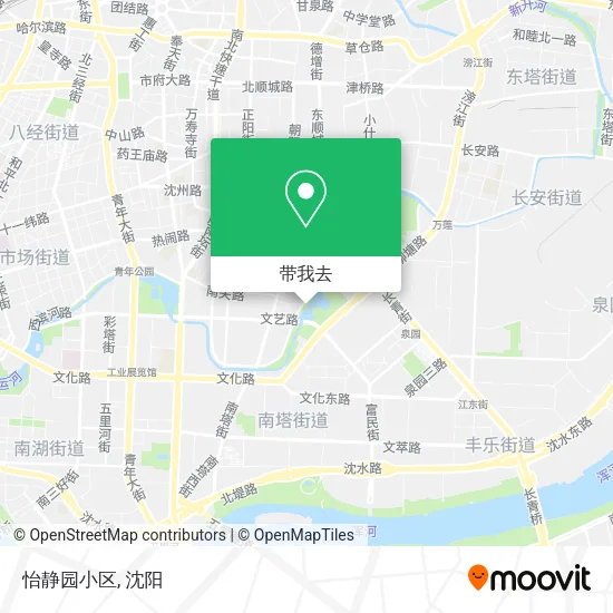 怡静园小区地图