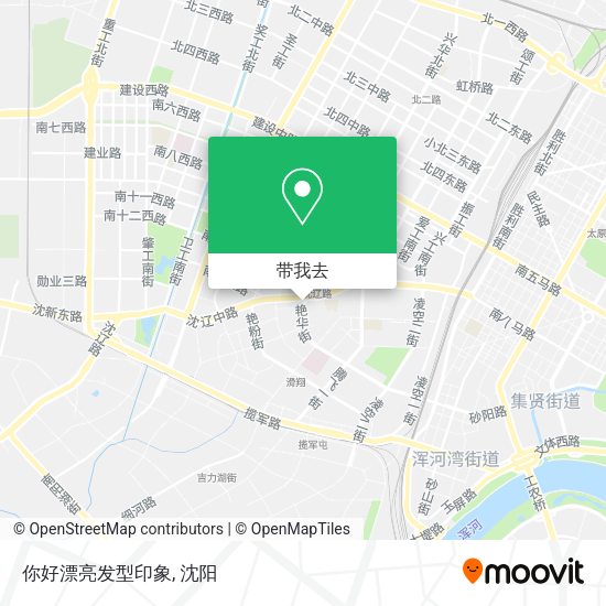 你好漂亮发型印象地图
