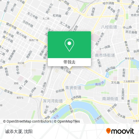 诚添大厦地图