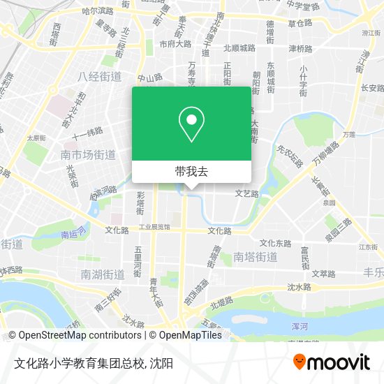 文化路小学教育集团总校地图