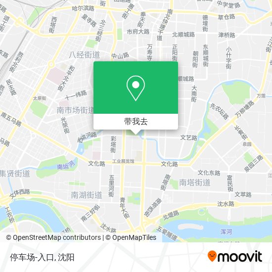 停车场-入口地图