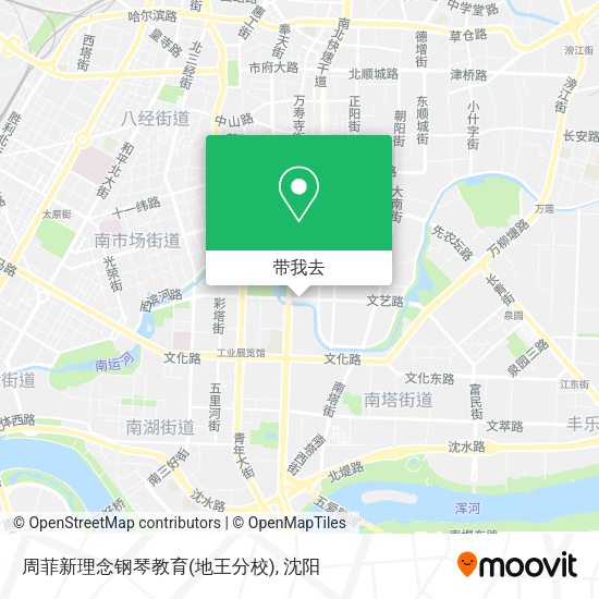 周菲新理念钢琴教育(地王分校)地图