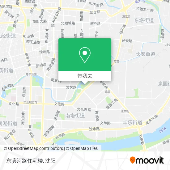 东滨河路住宅楼地图