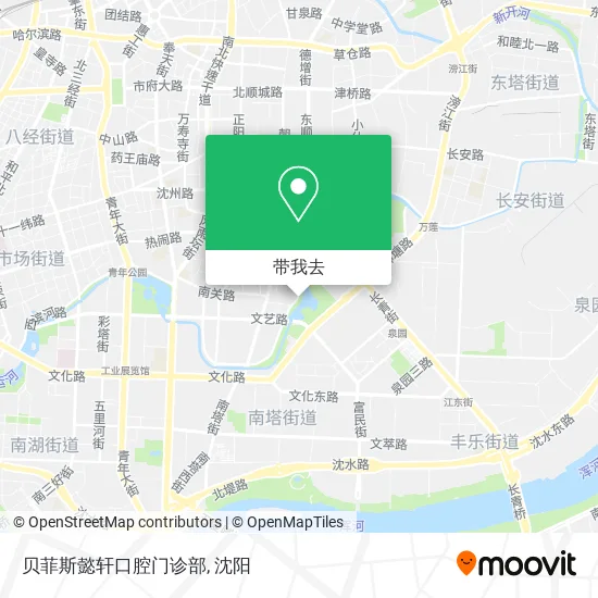 贝菲斯懿轩口腔门诊部地图