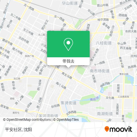 平安社区地图