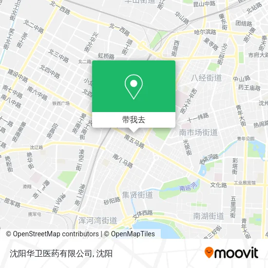 沈阳华卫医药有限公司地图