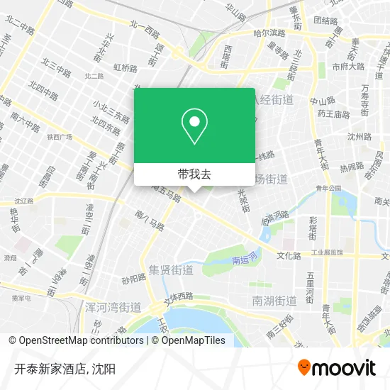 开泰新家酒店地图