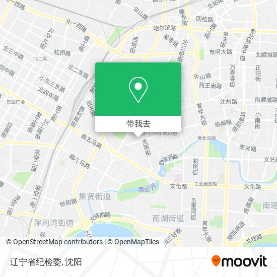 辽宁省纪检委地图