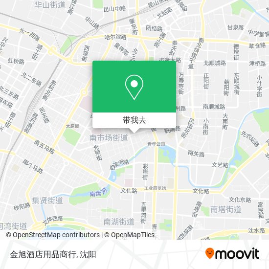 金旭酒店用品商行地图