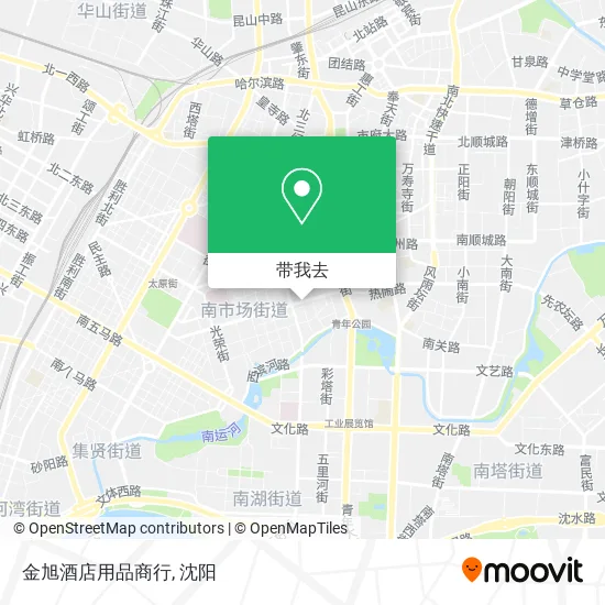 金旭酒店用品商行地图