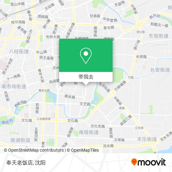 奉天老饭店地图