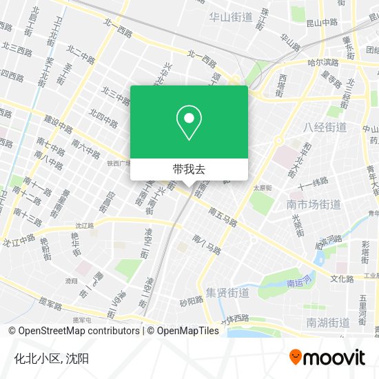化北小区地图