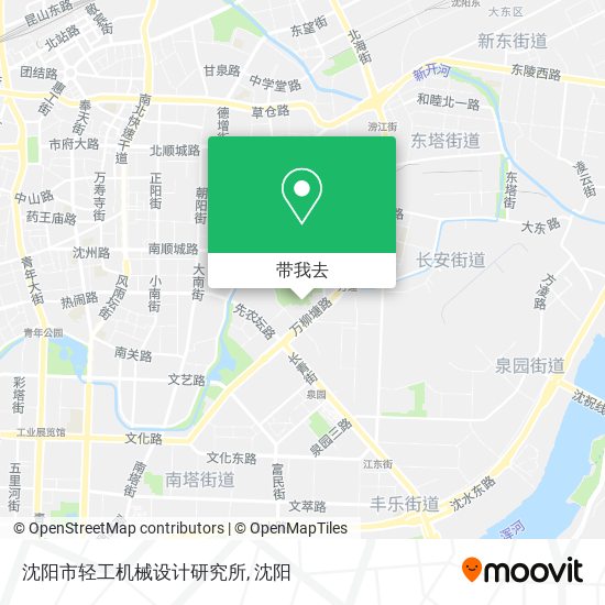 沈阳市轻工机械设计研究所地图