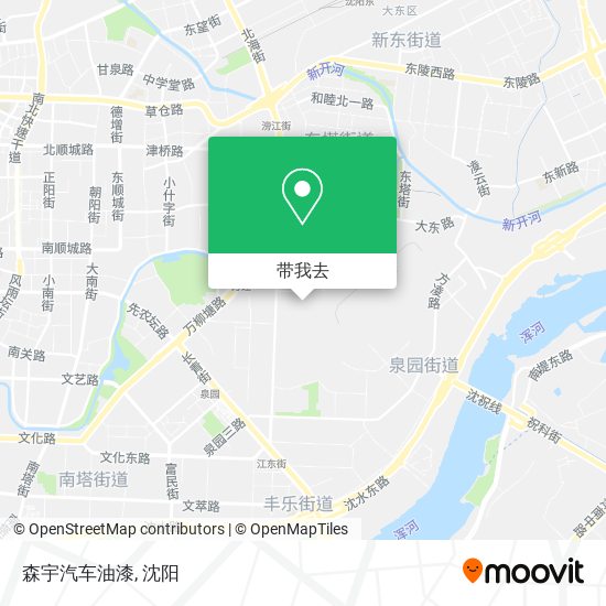 森宇汽车油漆地图