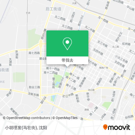 小胡理发(马壮街)地图