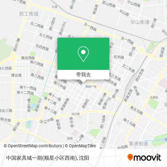 中国家具城一期(顺星小区西南)地图