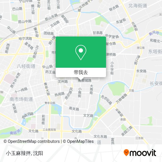 小玉麻辣拌地图
