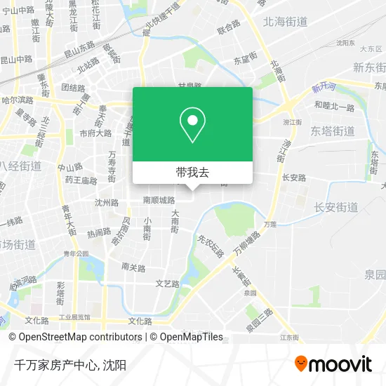 千万家房产中心地图