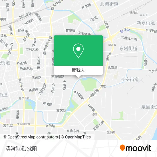 滨河街道地图