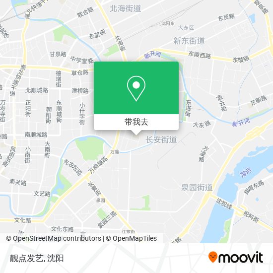 靓点发艺地图