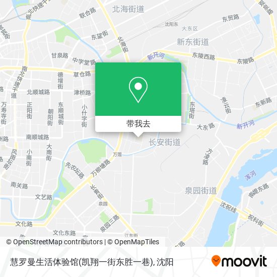 慧罗曼生活体验馆(凯翔一街东胜一巷)地图