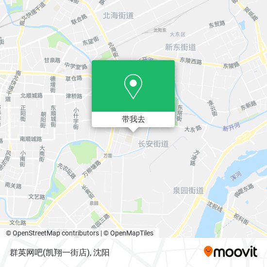 群英网吧(凯翔一街店)地图