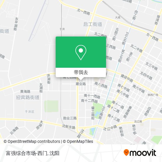 富强综合市场-西门地图