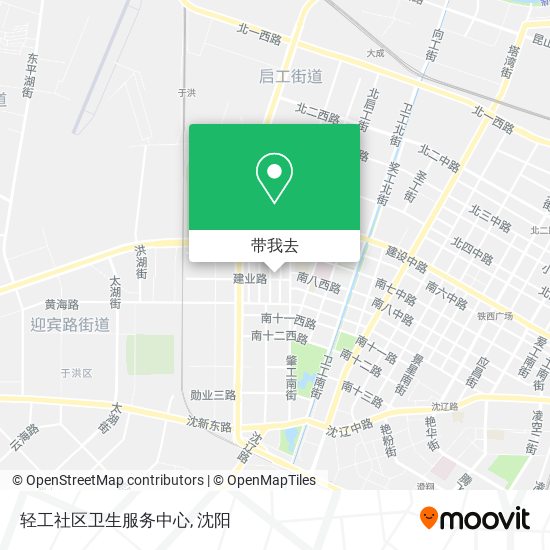 轻工社区卫生服务中心地图