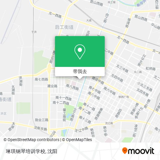 琳琪钢琴培训学校地图