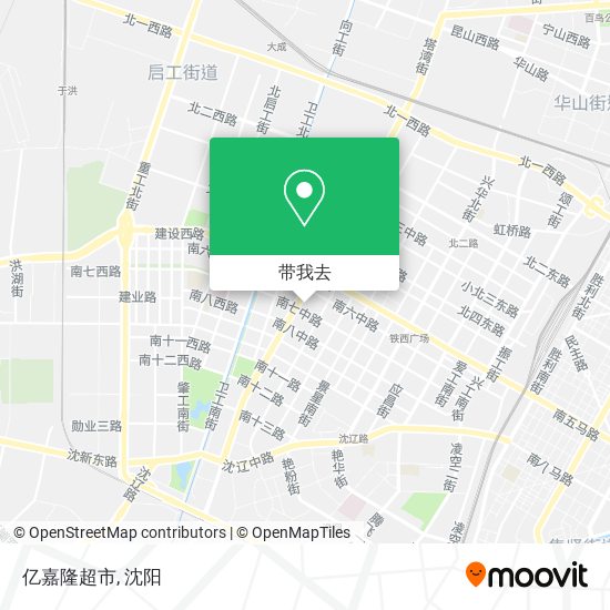 亿嘉隆超市地图