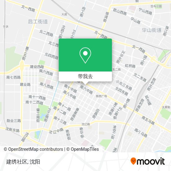 建绣社区地图