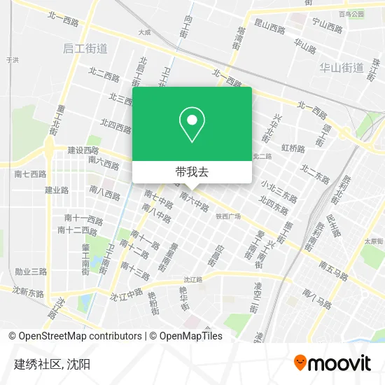 建绣社区地图