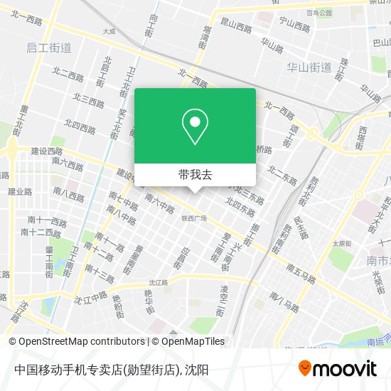 中国移动手机专卖店(勋望街店)地图