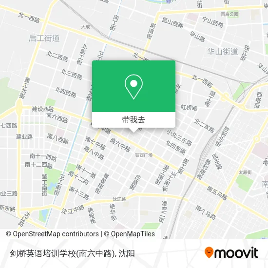 剑桥英语培训学校(南六中路)地图