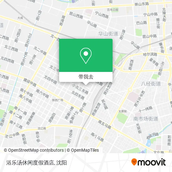 浴乐汤休闲度假酒店地图