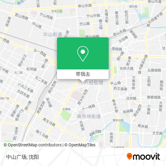 中山广场地图