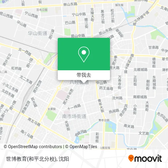 世博教育(和平北分校)地图