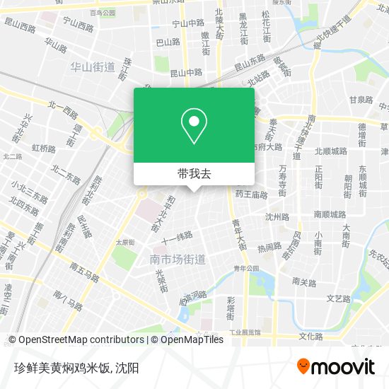 珍鲜美黄焖鸡米饭地图