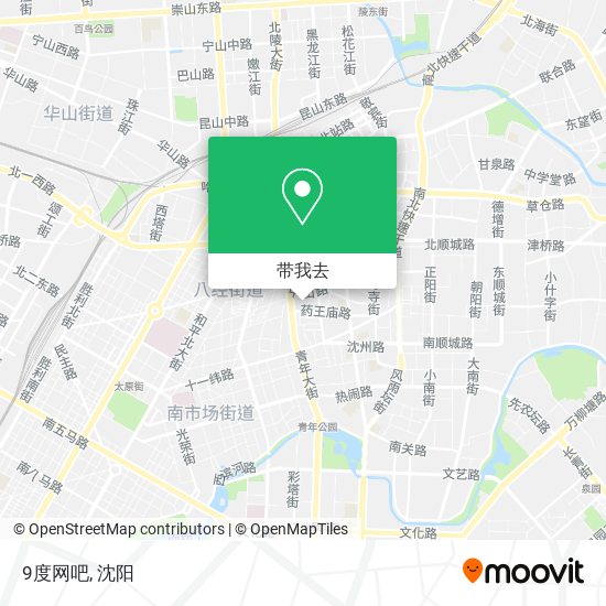 9度网吧地图