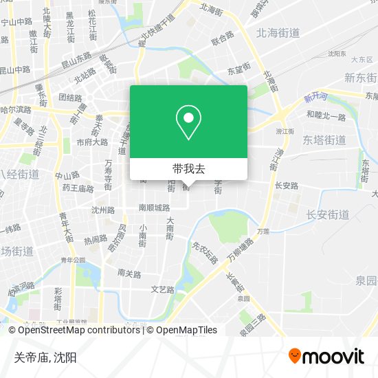 关帝庙地图
