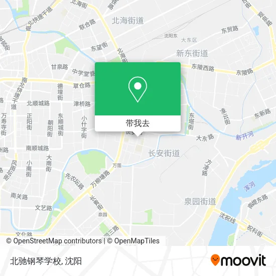 北驰钢琴学校地图