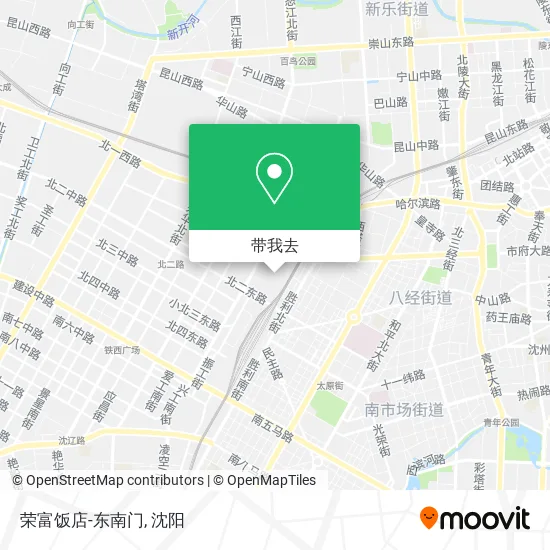 荣富饭店-东南门地图