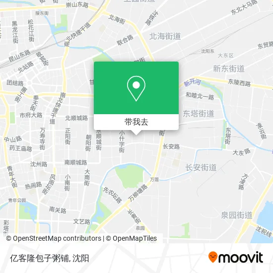 亿客隆包子粥铺地图